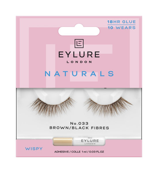 Eylure Natural Lashes Brown Black 033