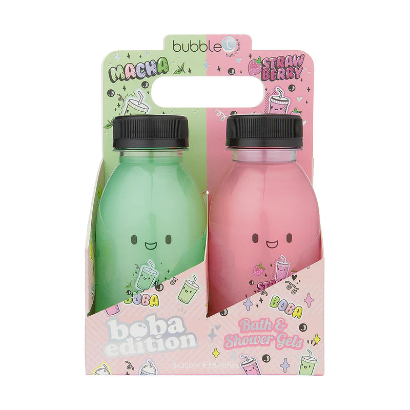 Bubble T Cosmetics Shower Gel Gift Set - Boba Edition (4 x 250ml)