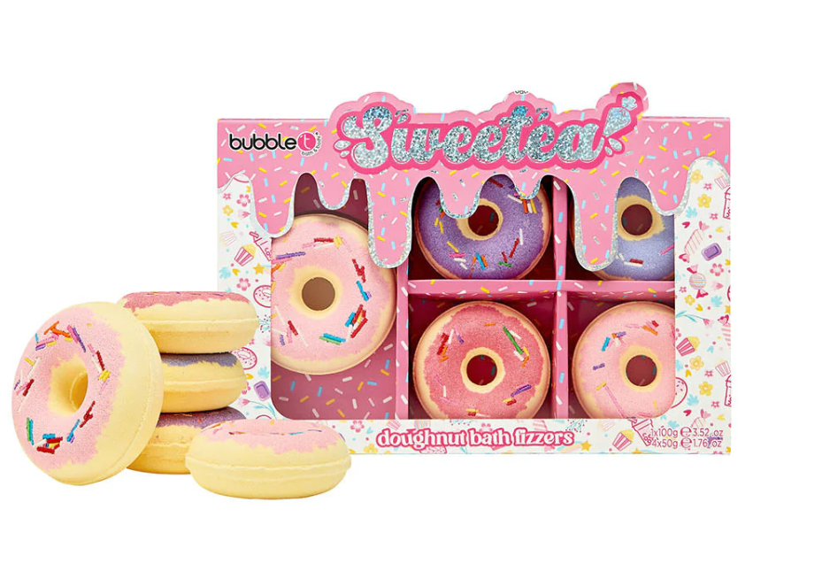 Bubble T Sweetea Donut Bath Bomb Gift Set