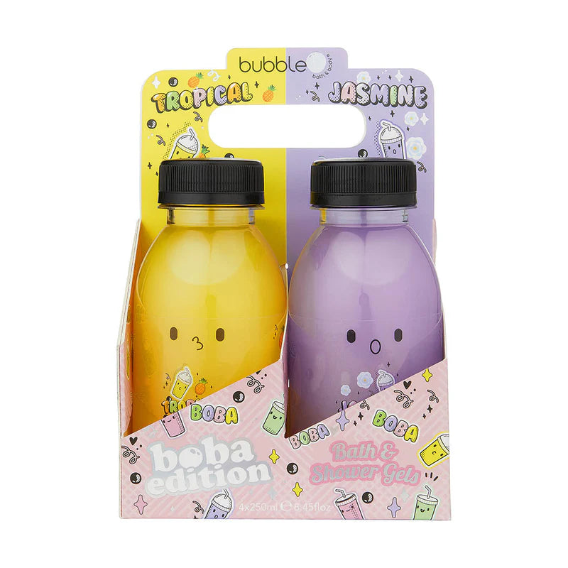 Bubble T Cosmetics Shower Gel Gift Set - Boba Edition (4 x 250ml)