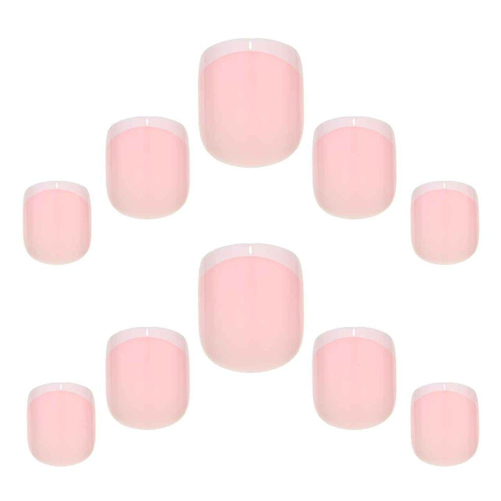 Elegant Touch French Nails 154 – Petite Squoval Nails