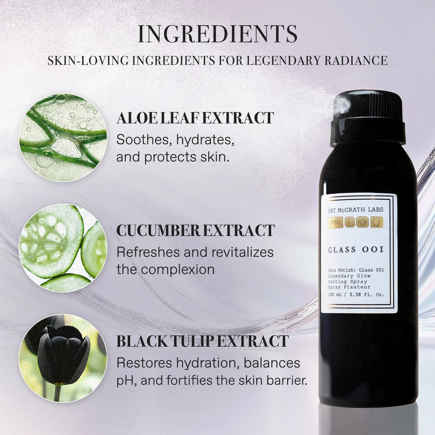 Pat McGrath Skin Fetish: Glass 001 Legendary Glow Setting Spray 100ml