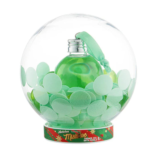 Bubble T Cosmetics Mistletoe Shower Gel Bauble Gift Set