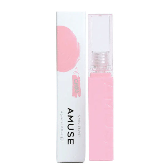 Amuse Chou Velvet Moisturizing Lip Tint  01 Boksoonga Chou  4g