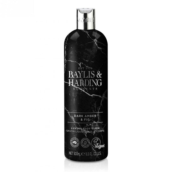 Richly Scented Trio: Baylis & Harding Elements Dark Amber & Fig Body Wash Bundle