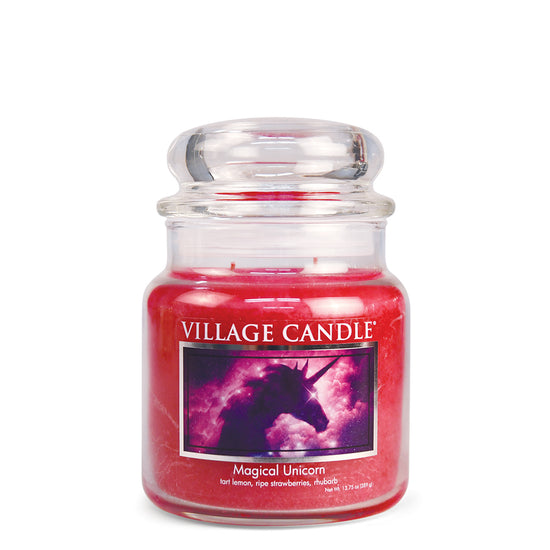 Village Candle Magical Unicorn Medium Candle