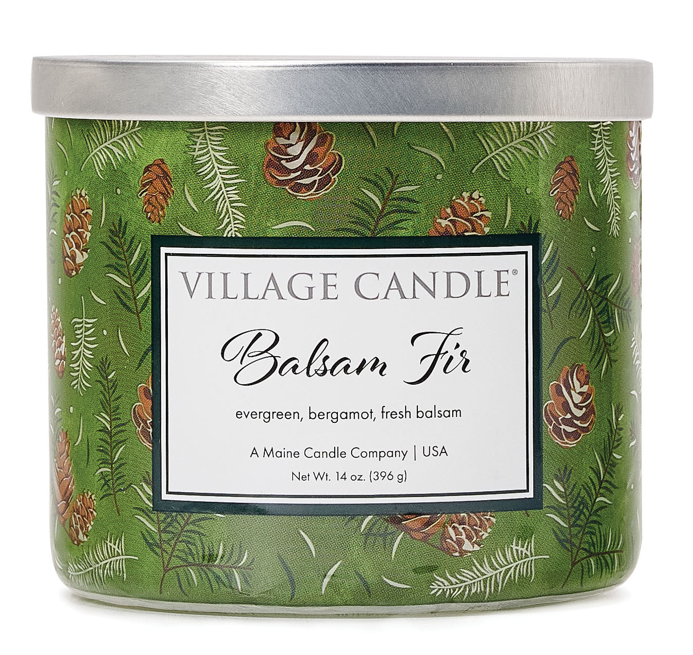 Village Candle - Balsam Fir - Luminary Bowl