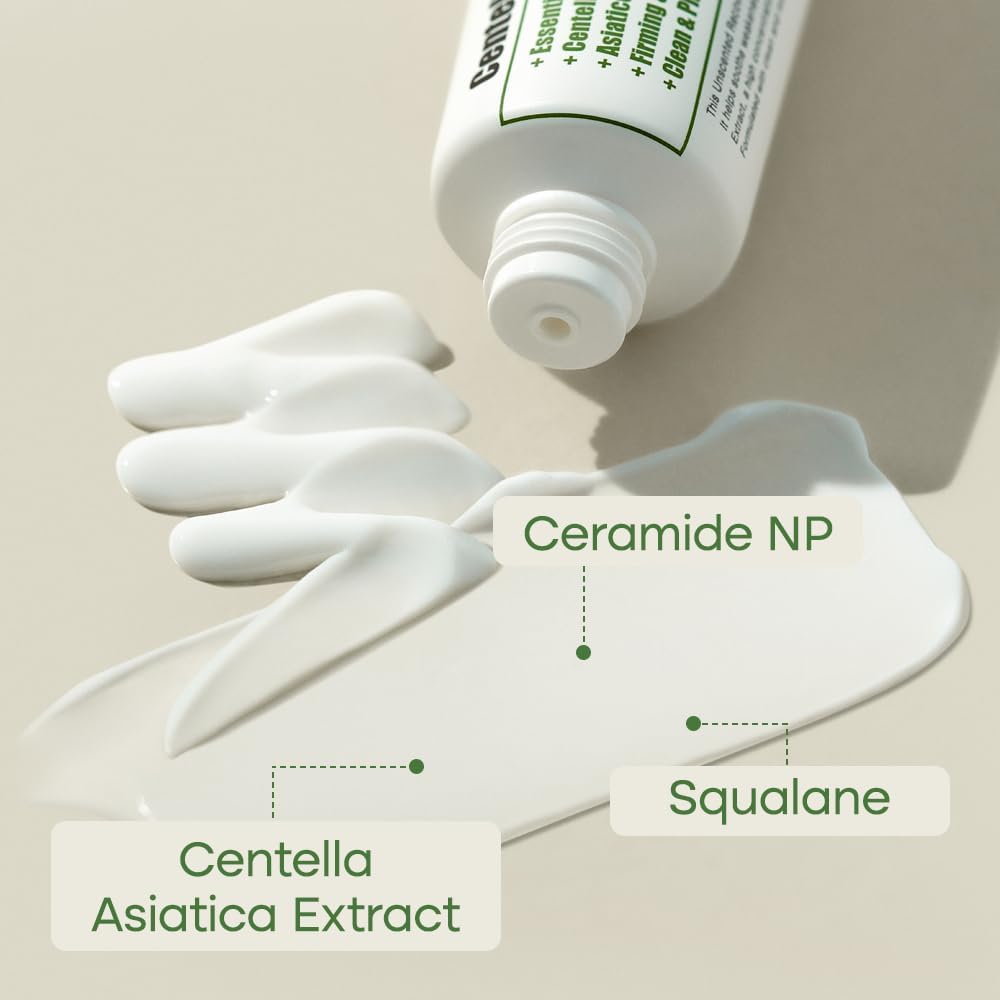 PURITO Centella Unscented Recovery Cream 50ml / 1.7 fl.oz Witch Hazel-free, Vegan, Skin barrier