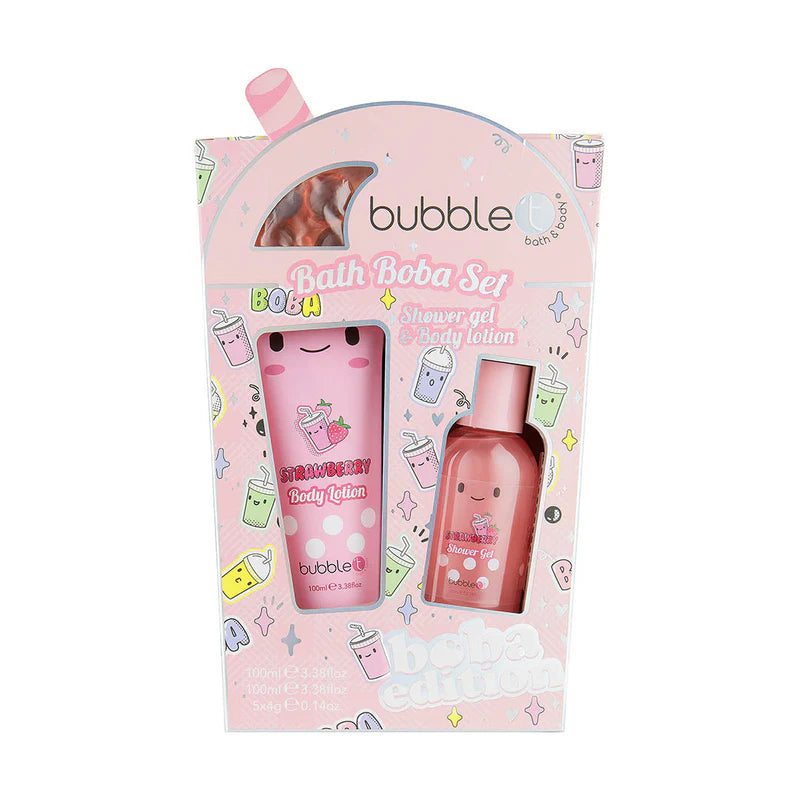 Bubble T Cosmetics  Boba Tea Bath & Body Gift Set - Set of 3