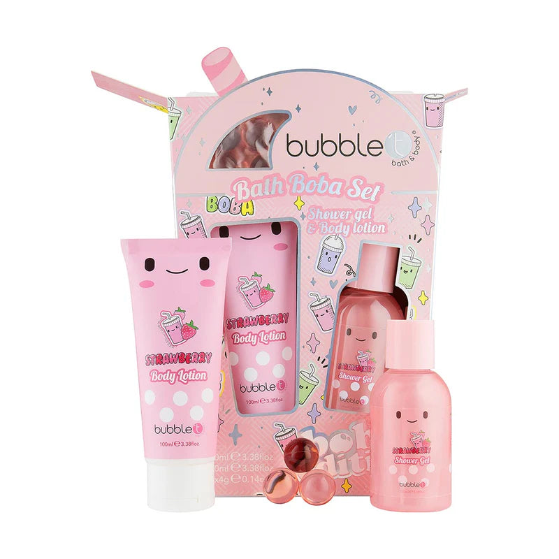 Bubble T Cosmetics  Boba Tea Bath & Body Gift Set - Set of 3