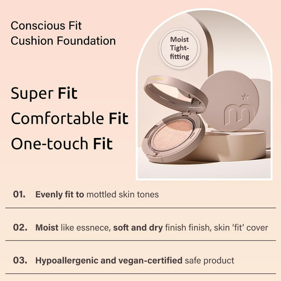 Moonshot Conscious Fit Glow Cushion Foundation 23N Cosmic Beige