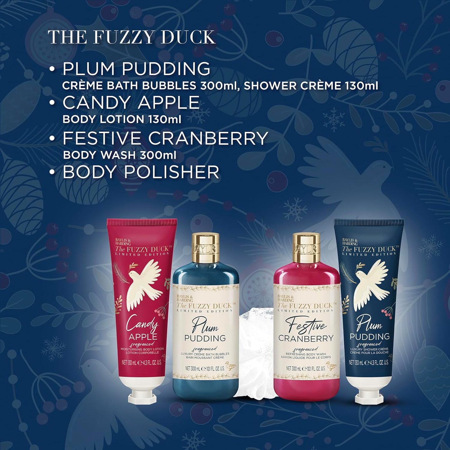 Baylis & Harding The Fuzzy Duck Winter Wonderland Gingerbread House Gift Set - Vegan Friendly