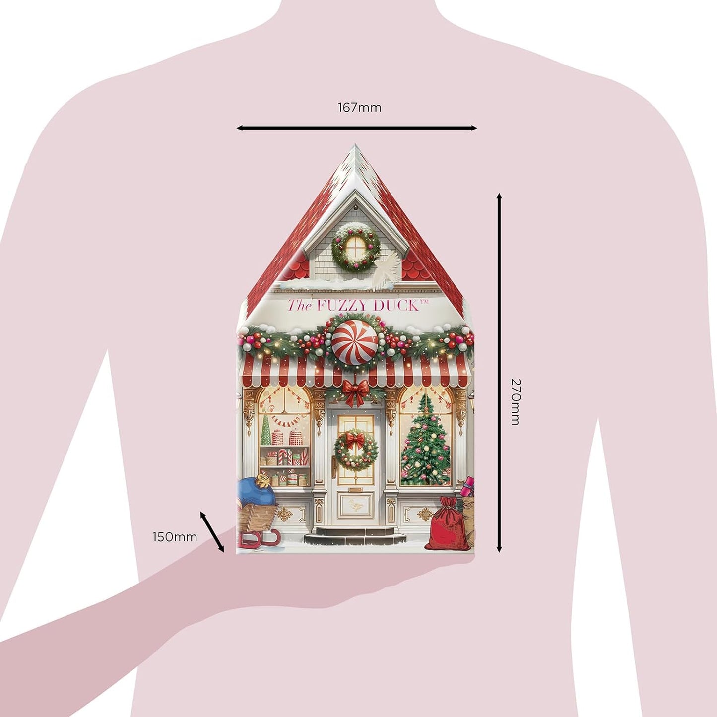 Baylis & Harding The Fuzzy Duck Winter Wonderland Gingerbread House Gift Set - Vegan Friendly