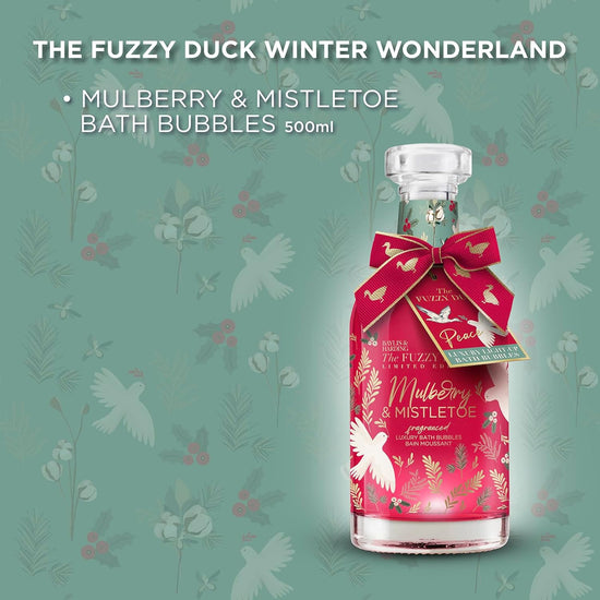 Baylis & Harding The Fuzzy Duck Winter Bath Bubbles Decanter