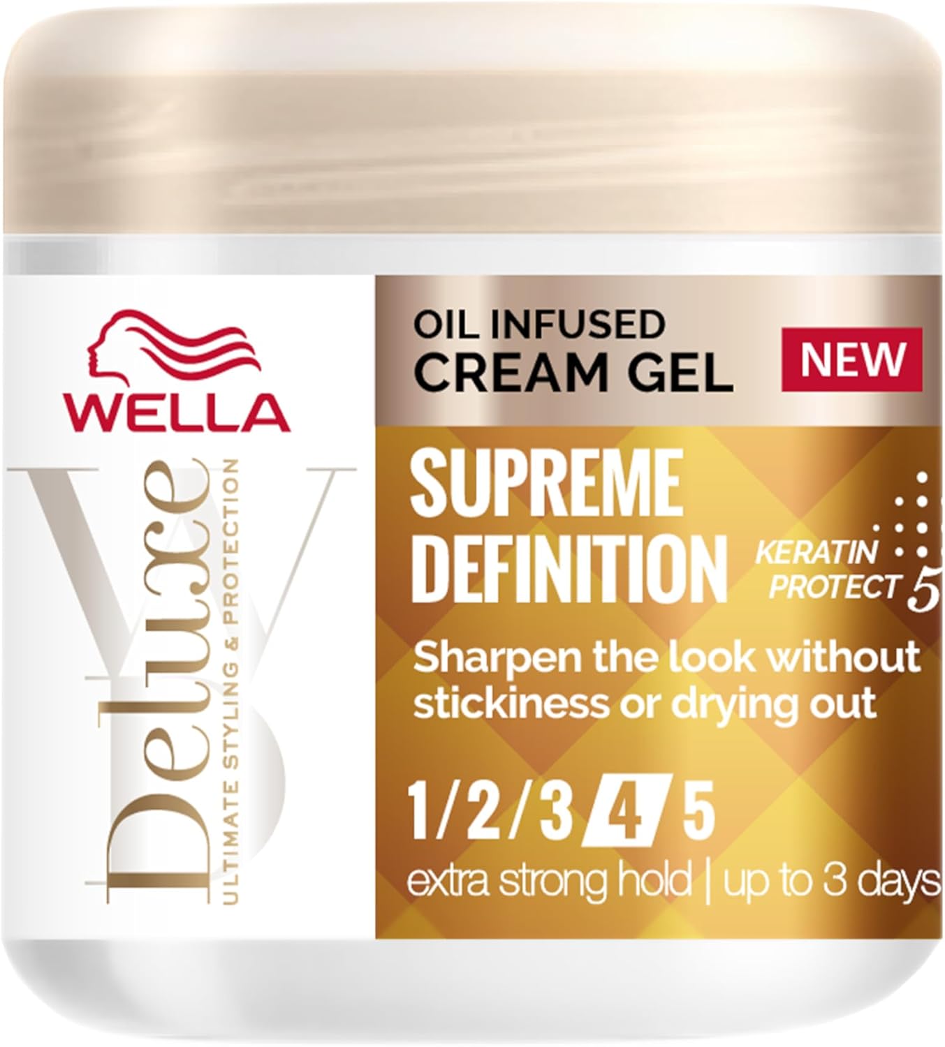 Wella Deluxe Supreme Definition Oil Infused Cream Gel, 150ml