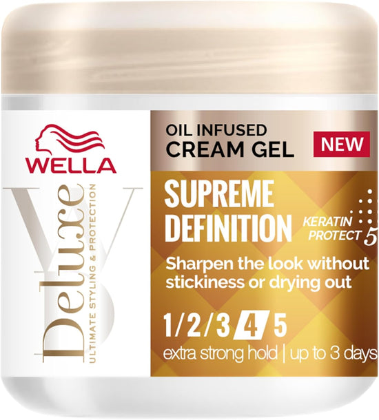 Wella Deluxe Supreme Definition Oil Infused Cream Gel, 150ml