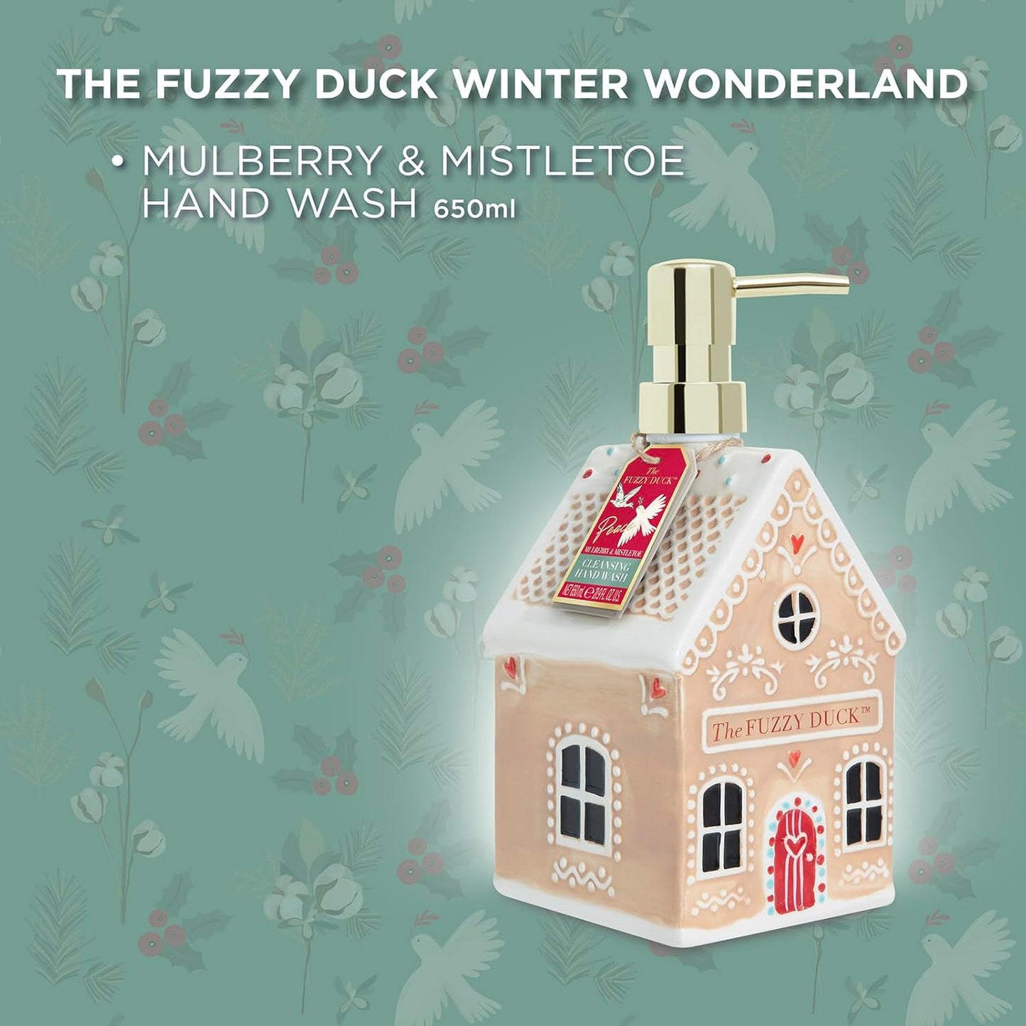 Baylis & Harding The Fuzzy Duck Winter Hand Wash Gingerbread House