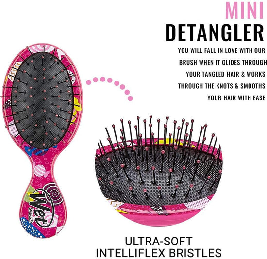 Wet Brush Whimsical Wonderland Mini Detangler-Swirling Treats