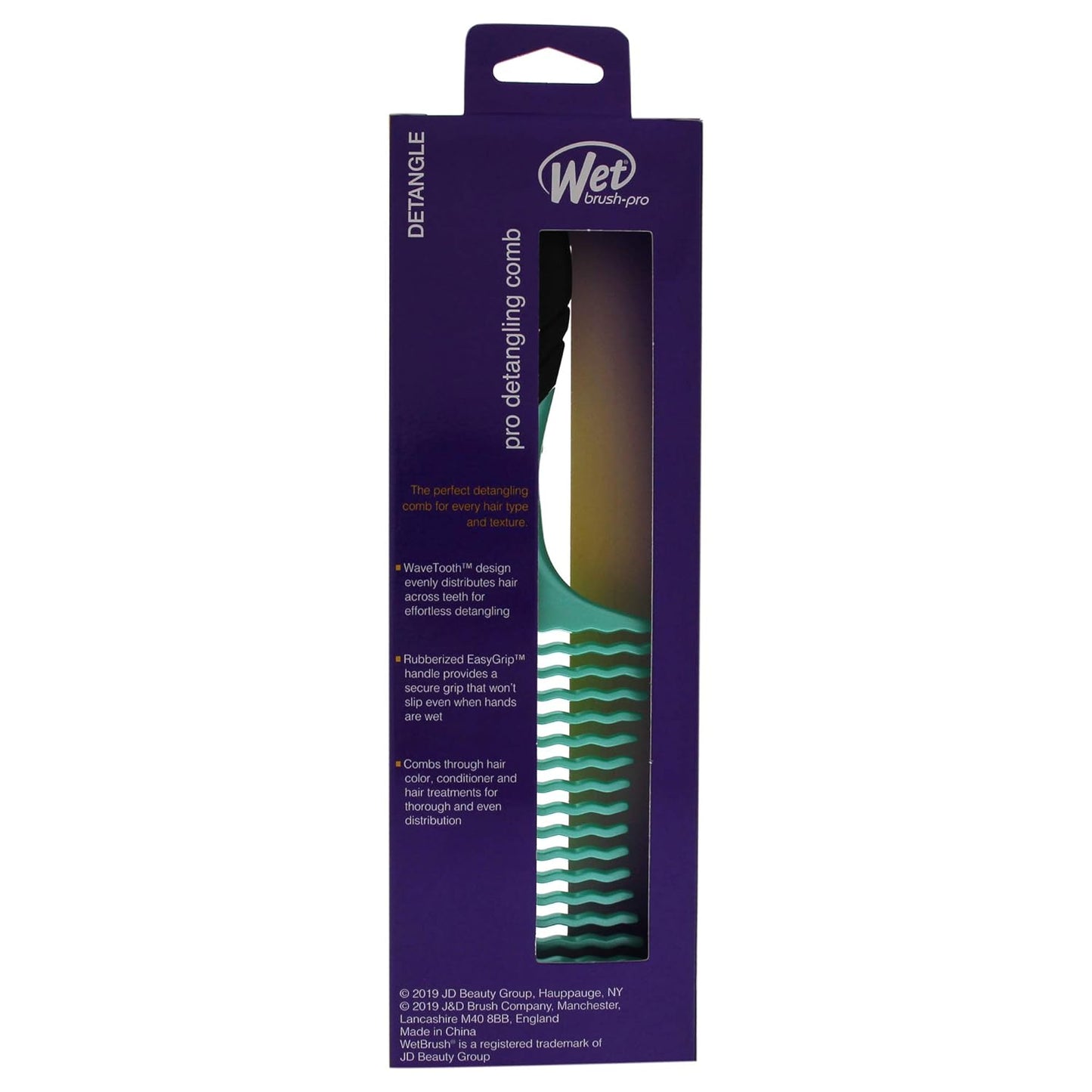 Wet Brush Pro Detangling Comb - Purist Blue