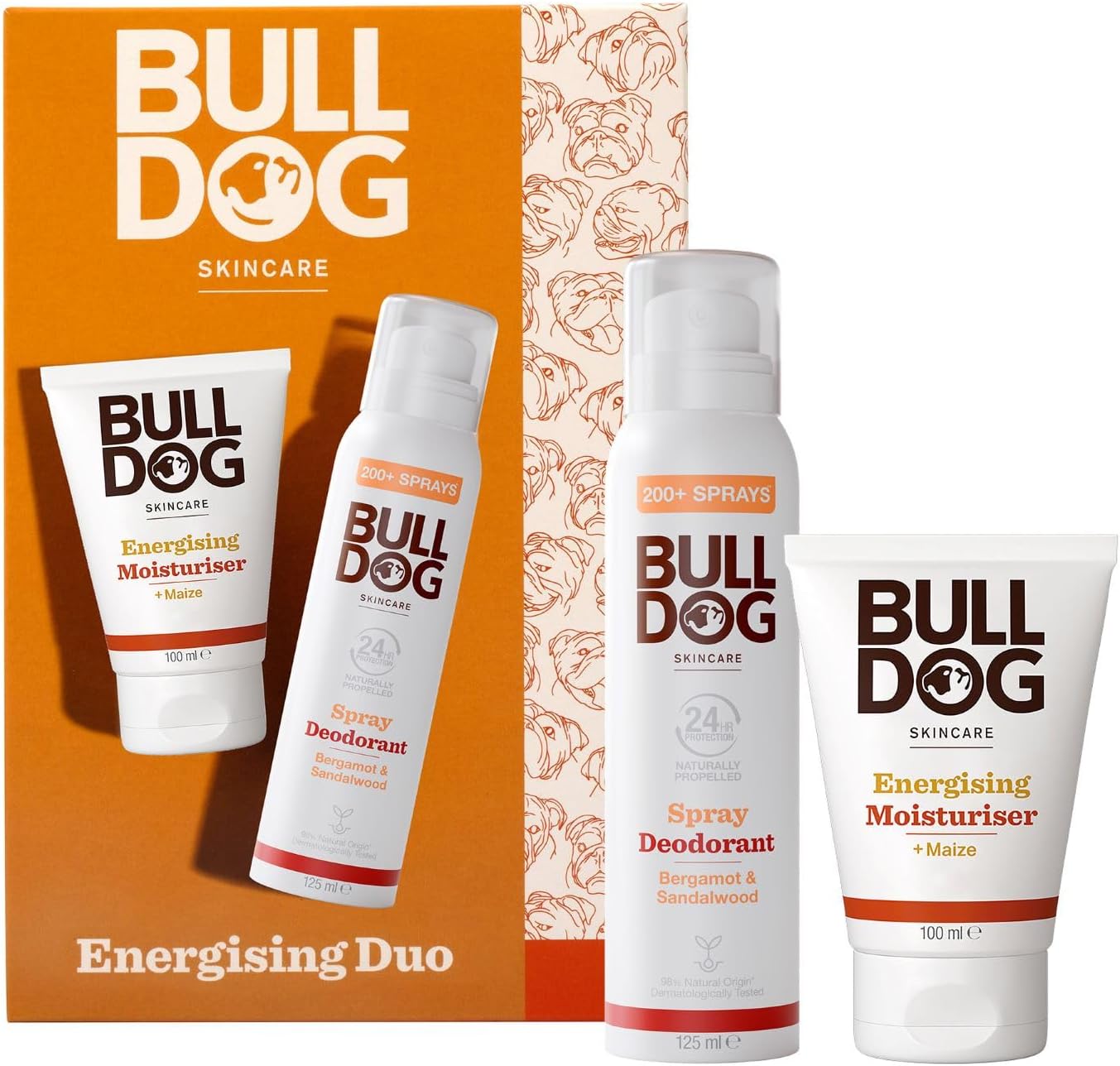 Bulldog Skincare | Men's Gift Set | Energising Daily Duo