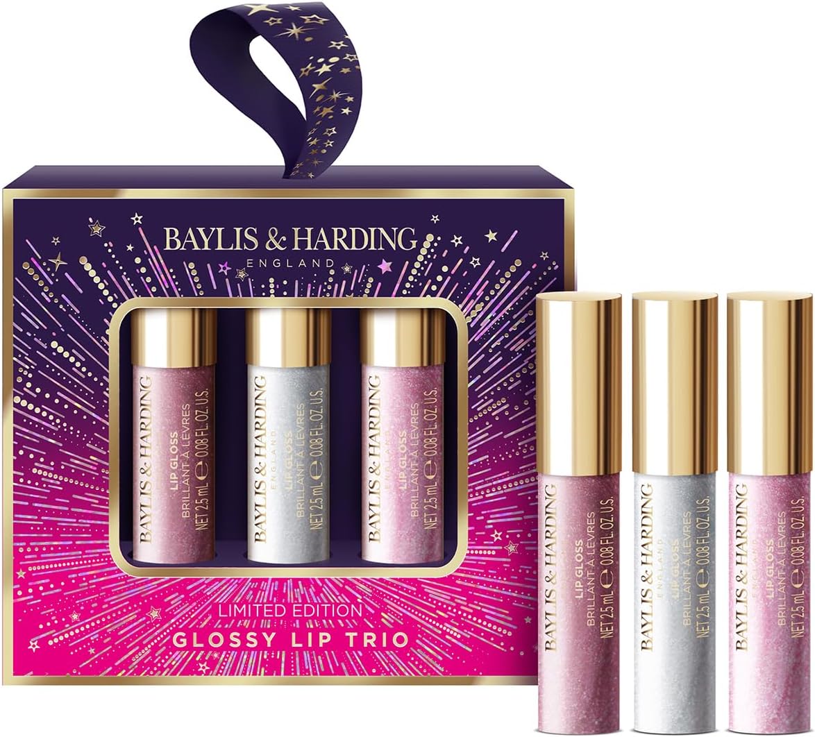 Baylis & Harding Moonlight Fig Glossy Lip Trio