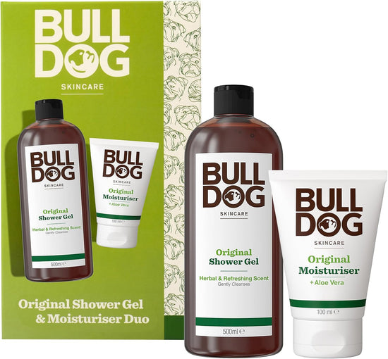 Bulldog Skincare | Men's Gift Set | Original Moisturiser & Shower Gel Duo