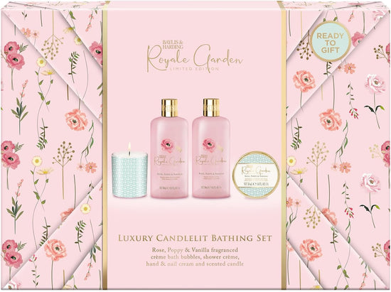 Baylis & Harding Royal Garden Candlelit Gift Set