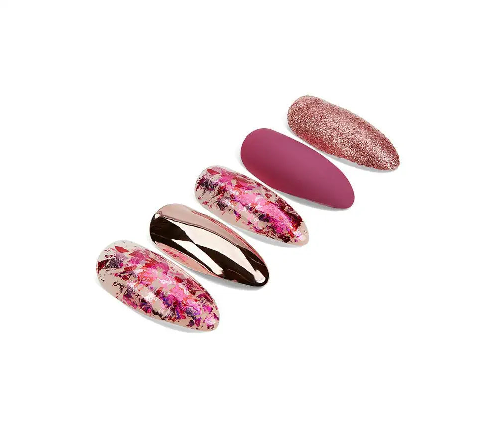 Ardell Nail Addict Premium Nails Chrome Pink Foil