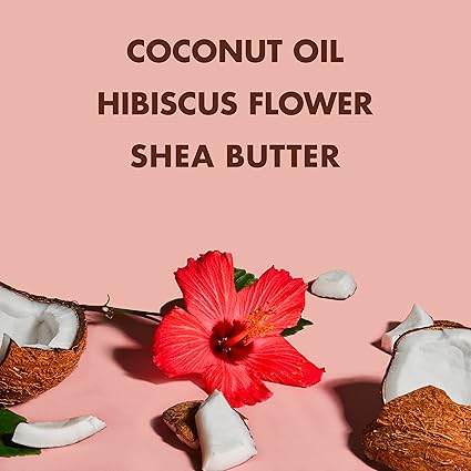 SheaMoisture Coconut & Hibiscus Curling Gel Soufflé no silicones or sulphates for thick, curly hair 326 ml
