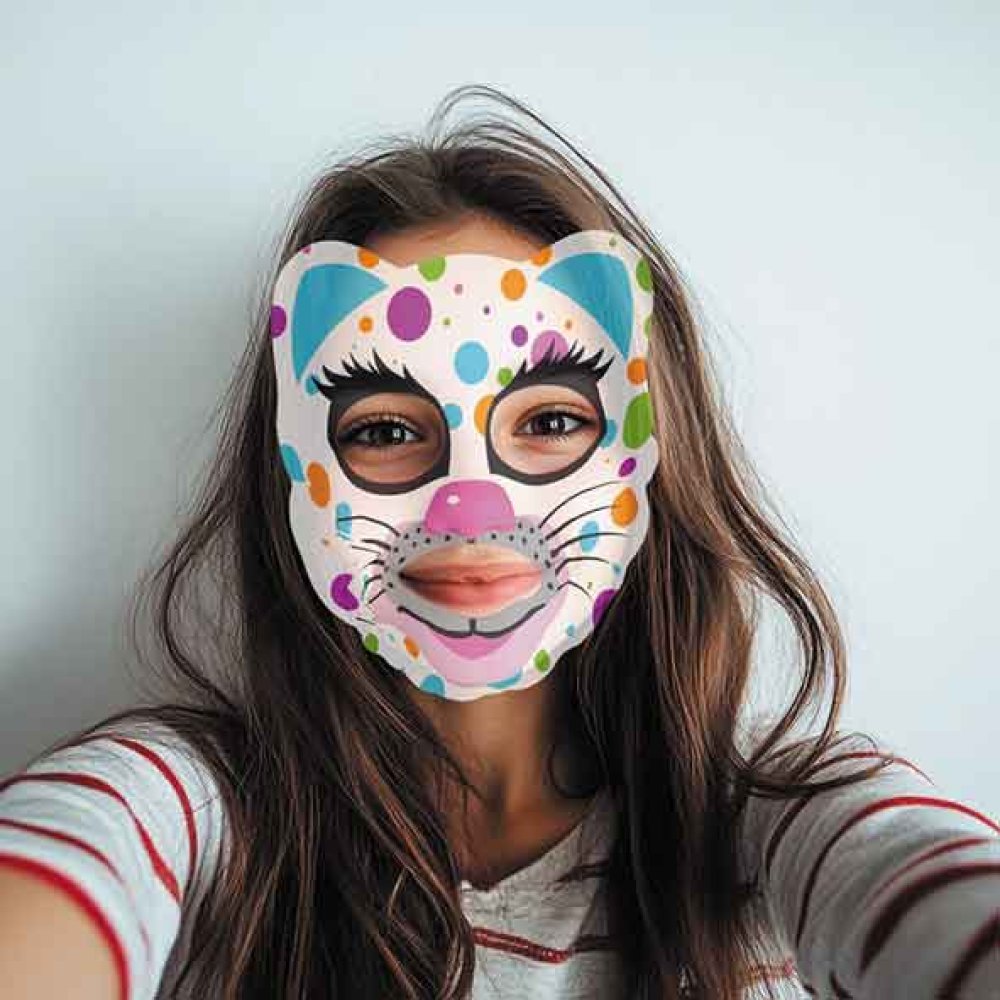 7th Heaven Roar-Freshing Rainbow Leopard Face Mask, Apple & Winter Cherry