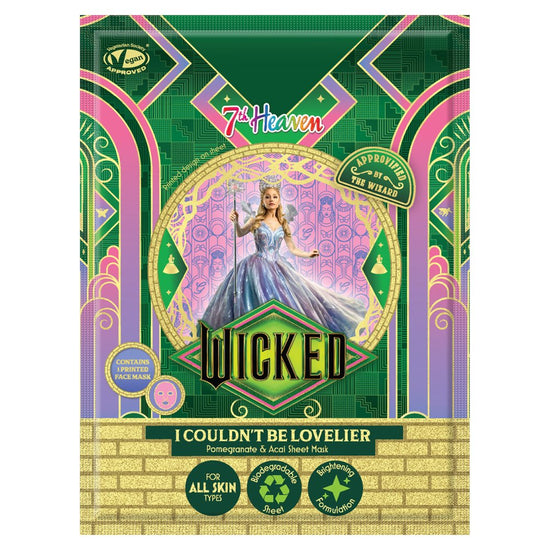 7th Heaven Wicked Glinda I Couldn't be Lovier Pomegranate and Acai Sheet Face Mask