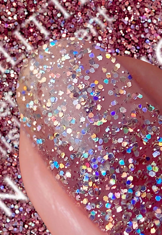 Nails Inc. All Amped Up HD Glitter Polish