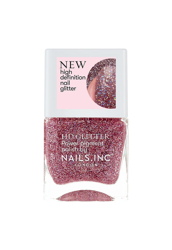 Nails Inc. All Amped Up HD Glitter Polish