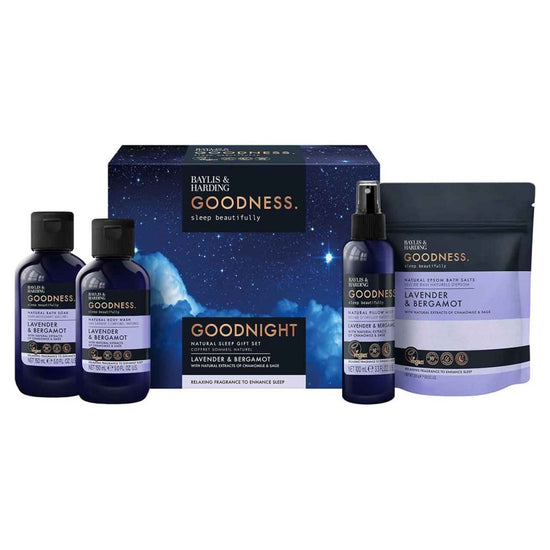 Baylis & Harding Goodness Sleep Lavender & Bergamot Goodnight Gift Set