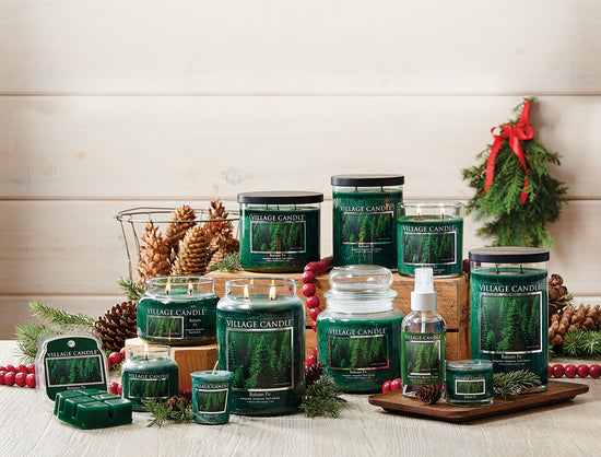 Village Candle - Balsam Fir - Luminary Bowl