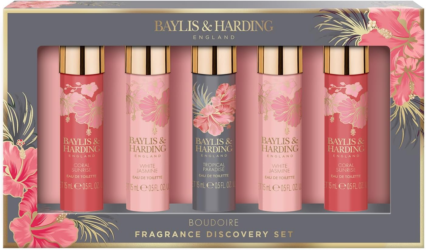 Baylis & Harding Boudoire Fragrance Discovery Gift Set - Vegan Friendly