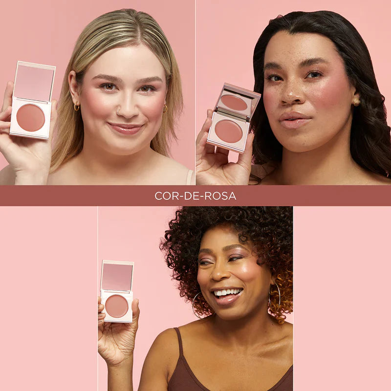 SIGMA CREAM BLUSH & BRUSH BUNDLE - COR-DE-ROSA