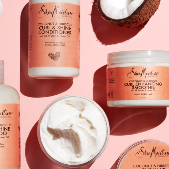 SheaMoisture Coconut & Hibiscus Curl & Shine Conditioner 384ml
