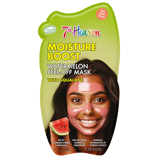 7th Heaven Watermelon Peel-Off Mask with Squalane - Moisturises & Refreshes