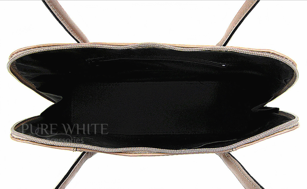 Italian Leather Top Handled Grace Handbag