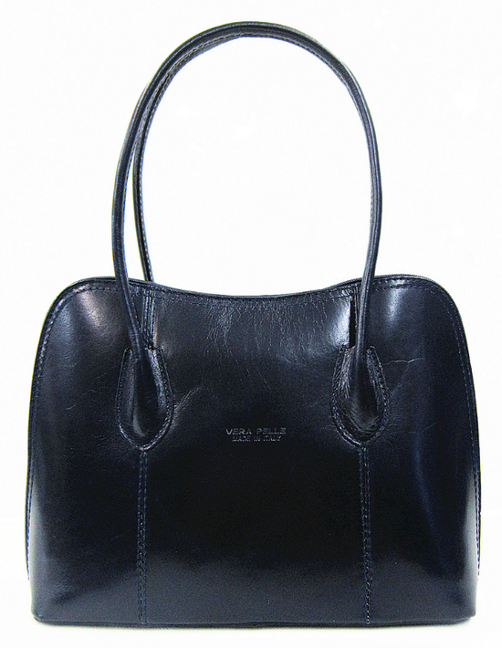 Italian Leather Top Handled Grace Handbag