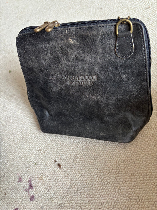 Women's Rhiannon Cross Body Shoulder Bag – Vera Pelle Italian Suede Messenger Handbag