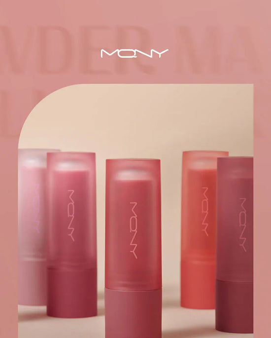 MACQUEEN - Powder Matte Lipstick - 6 Colors