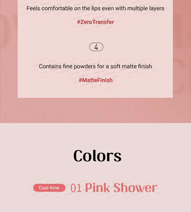 MACQUEEN - Powder Matte Lipstick - 6 Colors