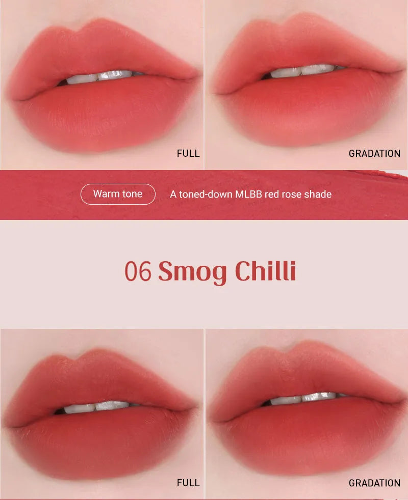 MACQUEEN - Powder Matte Lipstick - 6 Colors