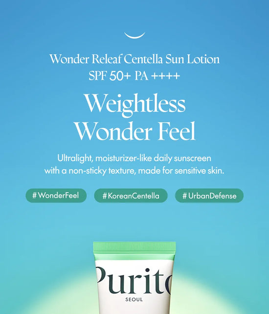 Purito SEOUL Wonder Releaf Centella Daily Sun Lotion Set 5 pcs [5 pcs]
