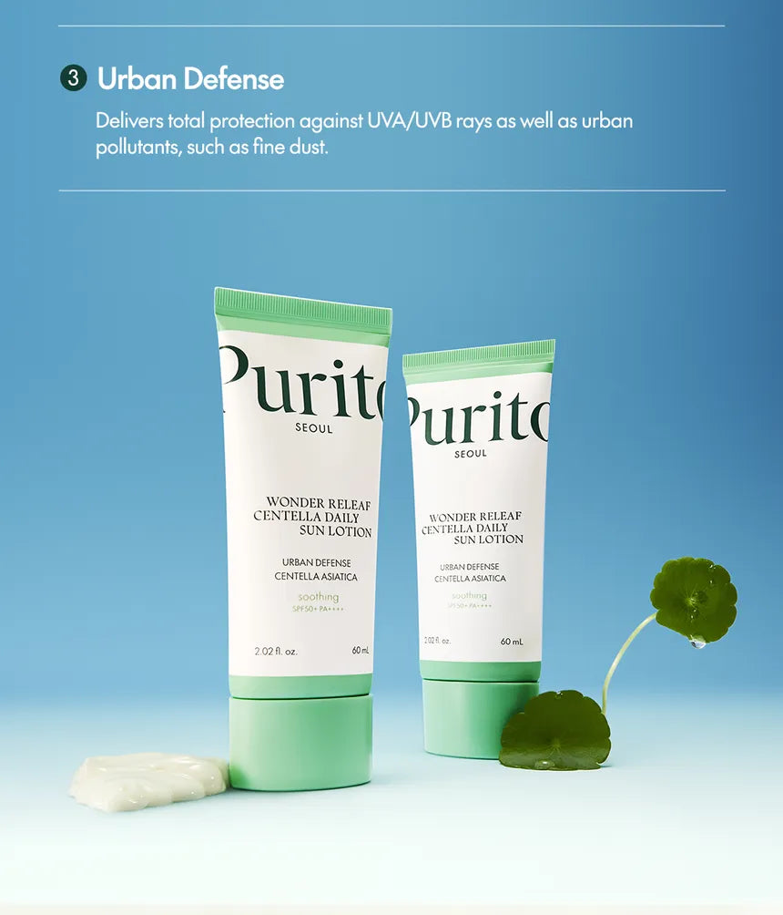 Purito SEOUL Wonder Releaf Centella Daily Sun Lotion Set 5 pcs [5 pcs]