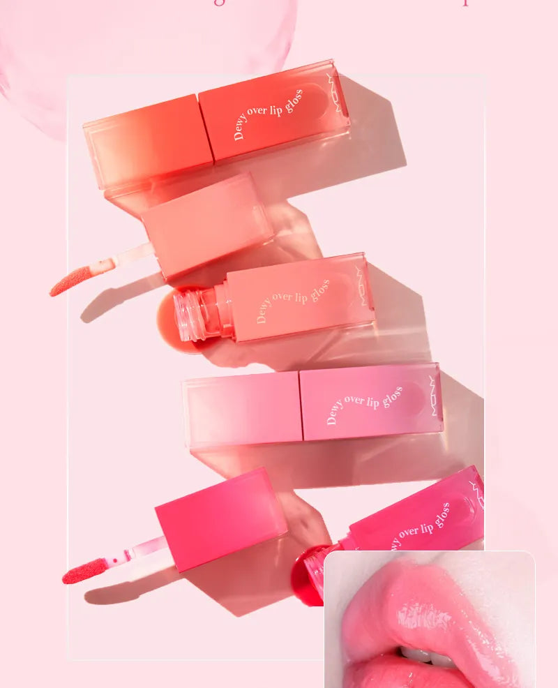 MACQUEEN - Dewy Over Lip Gloss - 6 Colors