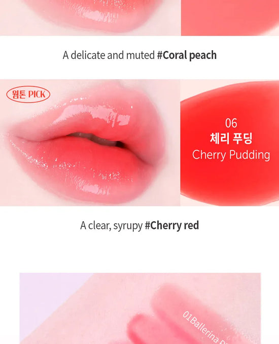 MACQUEEN - Dewy Over Lip Gloss - 6 Colors