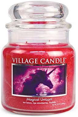 Village Candle Magical Unicorn Medium Candle